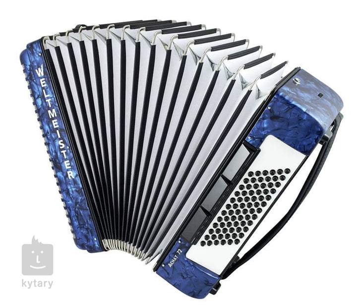 Weltmeister Achat Iii Blue Piano Accordion