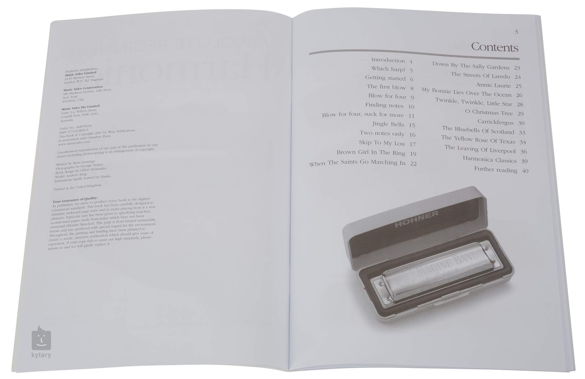 MS Absolute Beginners Harmonica Compact Edition Book CD Instrument