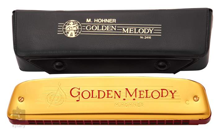 Hohner Golden Melody Tremolo Armonica A Bocca Kytary It