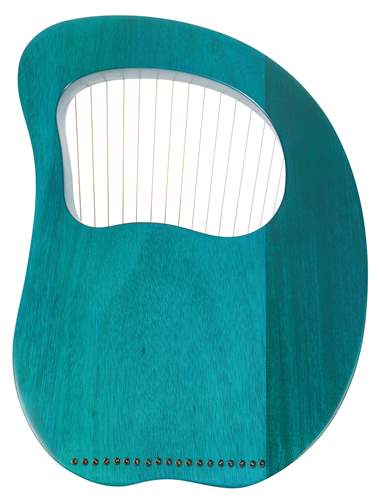 CEGA Lyre Harp 19 Strings Blue rozbalené Lýrka Kytary sk