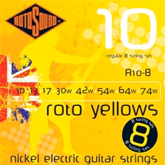 Rotosound R10-8 Rotos - Saiten für achtsaitigen E-Gitarre