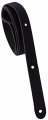 Perri's Leathers 6661 Mandolin Basic Leather Black - Mandoline-Gurt
