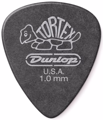 Dunlop Tortex Pitch Black 1.0 - Plektren