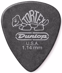 Dunlop Tortex Pitch Black 1.14 - Plektren