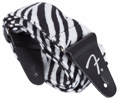 Fender Wild Zebra Print Strap - Gitarrengurt