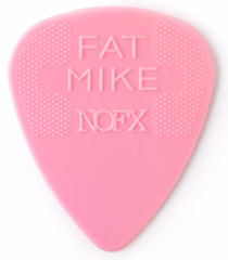 Dunlop Fat Mike Custom Nylon Picks 0.6 - Plektren