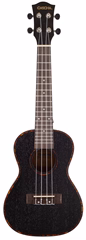Cascha HH 2300 Premium Mahogany Ukulele Set Black - Akustische Ukulele