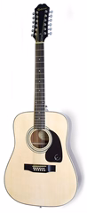 Epiphone Songmaker DR-212 Square Shoulder NA - Zwölfsaitige akustische Gitarre 