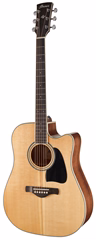 Ibanez AW70ECE Natural - Elektroakustische Gitarre