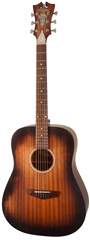 D'Angelico Lexington LS Dreadnought Aged Mahogany - Elektroakustische Gitarre