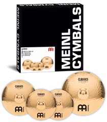 Meinl Classics Custom Brilliant Complete Cymbal Set - Becken-Set