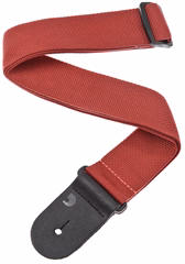 D'Addario Polypropylene Guitar Strap Red