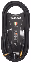 Bespeco Alpha Instrument Cable Neutrik Angled 4.5 m - Instrumentenkabel