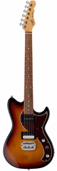 G&L USA Fullerton Deluxe Fallout - 3-Tone Sunburst - E-Gitarre