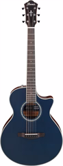 Ibanez AE200JR Dark Tide Blue - Elektroakustische Gitarre