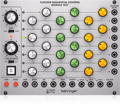 Behringer CLOCKED SEQUENTIAL CONTROL MODULE 1027 - Eurorack-Modul