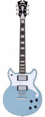 D'Angelico Premier Brighton Ice Blue Metallic - E-Gitarre