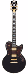 D'Angelico Deluxe Atlantic Black - E-Gitarre