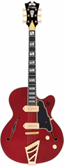 D'Angelico Excel 59 Trans Cherry - Semiakustische Gitarre