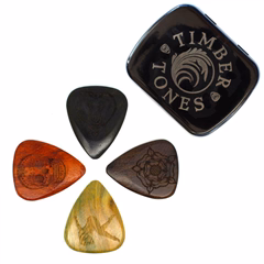 Timber Tones Tattoo Tones Mixed 4-Pack Tin - Plektren