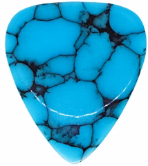 Timber Tones Stone Tones Blue Dragon Skin  - Plektrum