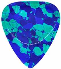Timber Tones Stone Tones Malachite Azurite  - Plektrum