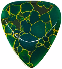 Timber Tones Stone Tones Arizona Jade  - Plektrum
