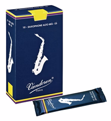 Vandoren Alt saxofon Traditional 3 - box (ausgepackt) - Saxophonblätter
