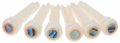 Razzor Bridge Pins Bone & Abalone (ausgepackt)