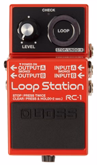 Boss RC-1 (ausgepackt) - Gitarren-Looper