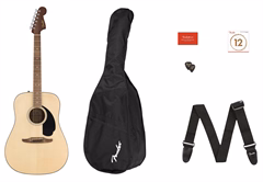 Fender California Standard Redondo Pack NAT - Akustikgitarre set