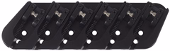 Payson Fanned Bass Bridge 6 Black - Brücke