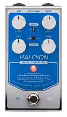 Origin Effects Halcyon Blue Overdrive (ausgepackt) - Gitarren-Effekt
