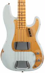Fender Custom Shop 58 Precision Bass Relic Aged Sonic Blue - E-Bass