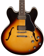Gibson ES-335 Satin Vintage Burst - Semiakustische Gitarre