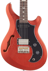 PRS S2 Vela Semi Hollow Satin Red Apple Metallic - Semiakustische Gitarre
