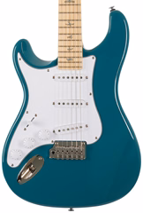 PRS SE Silver Sky LH MN Nylon Blue - Linkshänder E-Gitarre