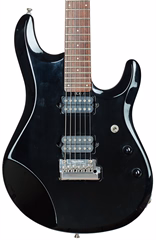 Music Man 2004 Petrucci JP6 Black - E-Gitarre