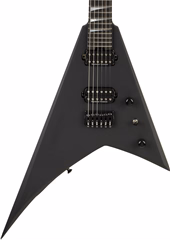 Jackson American Series Rhoads RR24 HT EB Satin Black - E-Gitarre