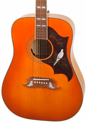 Epiphone Dove Studio Solid Top Fishman Sonitone VB - Elektroakustische Gitarre