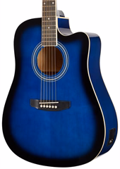 Soundsation YELLOWSTONE-DNCE-BLS - Elektroakustische Gitarre