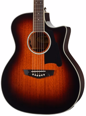 D'Angelico Excel Gramercy Mahogany Burst - Elektroakustische Gitarre