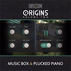 Boom Library Sonuscore Origins Vol.2: Music Box & Plucked Piano - Software