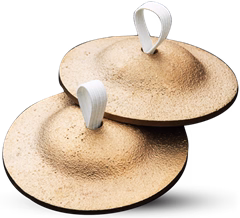 Zildjian Finger Cymbals Thin (Pair) - Prstové činelky