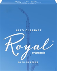 D'Addario Royal alt Clarinet 2,5, 10  - Klarinetové plátky
