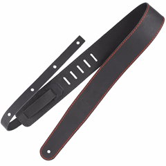 Richter Raw II Contour Vintage Black Red - Kytarový popruh