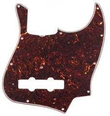 Fender Pure Vintage '64 Jazz Bass, 11-Hole Mount, Tortoise Shell, 4-Ply - Pickguard