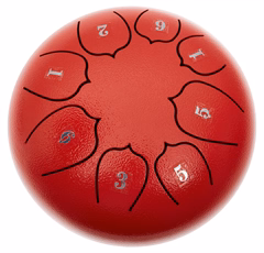 Byla LCT6 - Red - Tongue drum