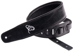 Ortega Leather Strap Vintage Ash - Kytarový popruh