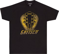 Gretsch Headstock Pick T-Shirt - S - Tričko